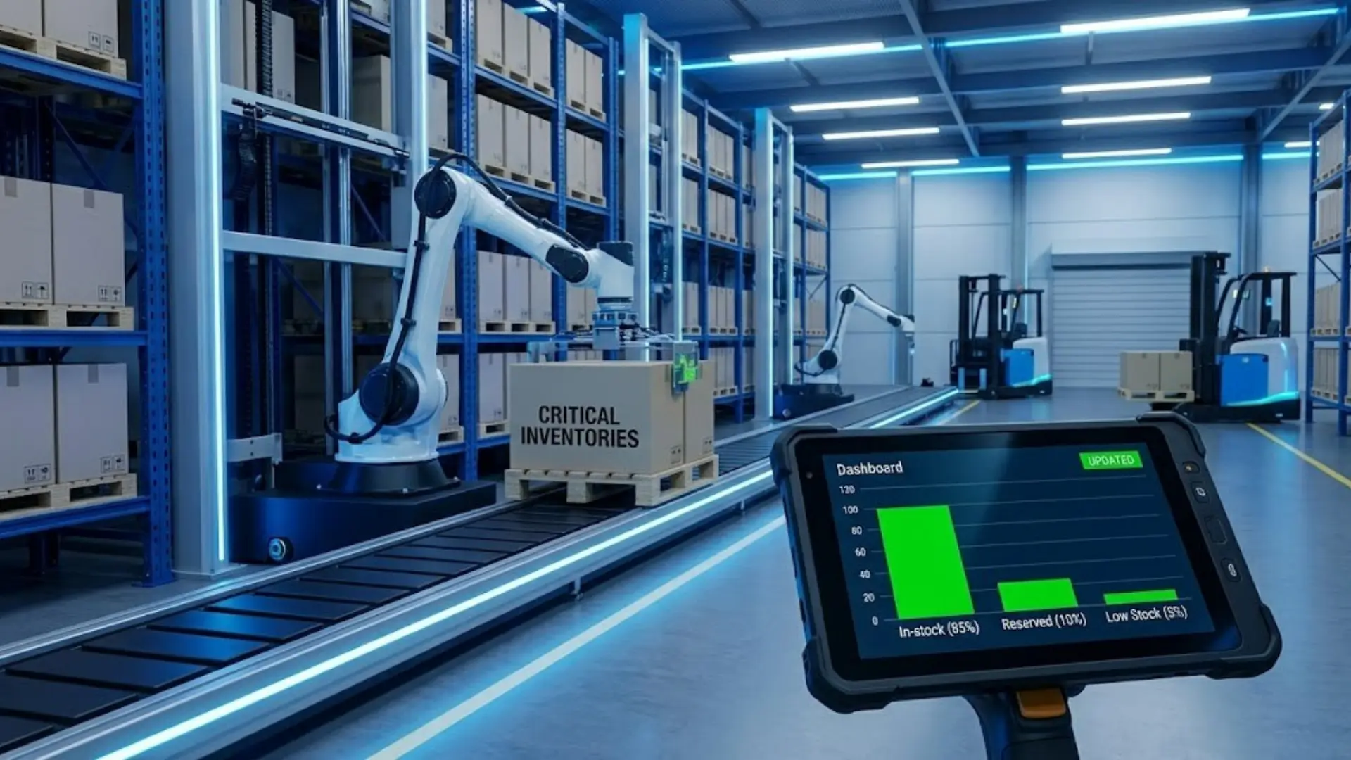 Control de Stock e Insumos: Inventario en Tiempo Real