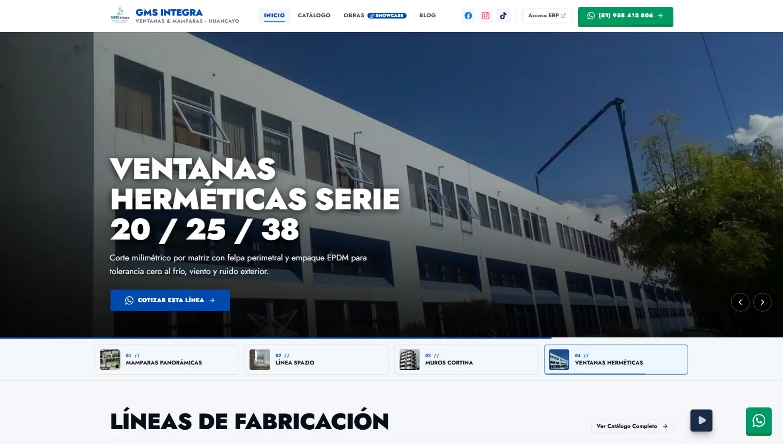 GMS Integra — Plataforma Digital y ERP de Gestión